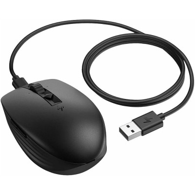 HP Мышь 710 Rechargeable Silent, USB-A/WL/BT, черный