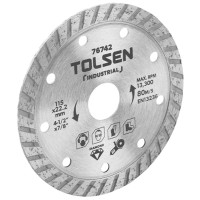 Диск алмазний Tolsen, універсальний, 125х22.2мм
