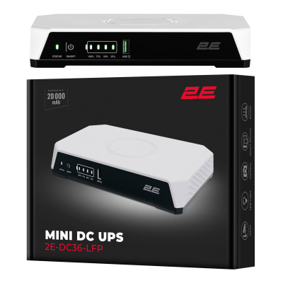 Джерело безперебійного живлення 2E Mini DC 36Вт, LFP
