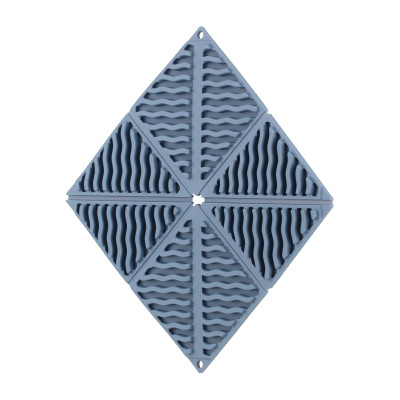 ARDESTO Підставка під гаряче Gemini, 16.5х16.5х1.7см, силікон, синій ARDESTO Підставка під гаряче Gemini, 16.5х16.5х1.7см, силікон, синій