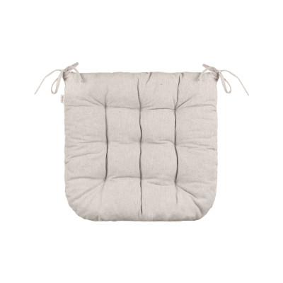 Подушка для стільця ARDESTO Oliver, 40х40см, 100% бавовна, нап-ч: 50% холоф, 50% пп, бежевий