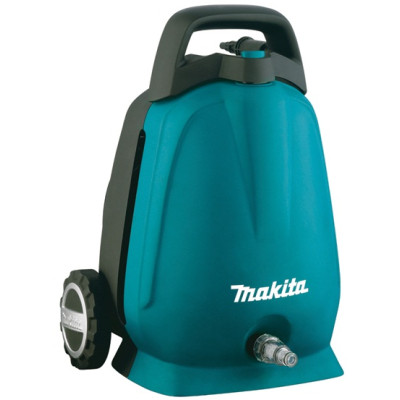 Минимойка высокого давления Makita HW102, 1300Вт, 100бар, 360л/ч, шланг 5м, 5.8кг (HW102)