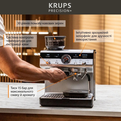 Кавоварка Krups Precision+ XP804T10
