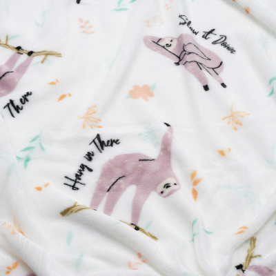 Плед ARDESTO Flannel, 160х200см, 100% поліестер, лінивці