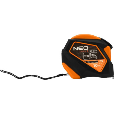Neo Tools Рулетка, 10мx25мм, з фіксатором змотування, магніт