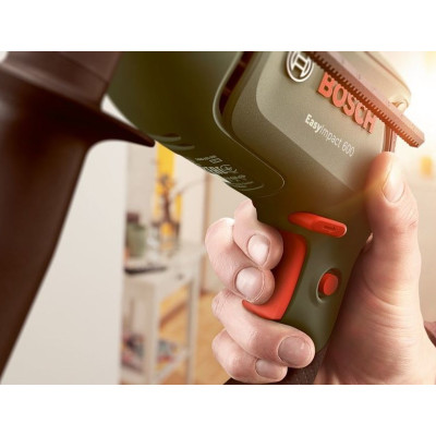 Bosch Дриль ударний EasyImpact 600, 600Вт, ШЗП, 3000 об/хв, 1.7 кг, кейс