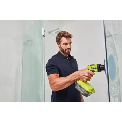 Щітка акумуляторна Ryobi ONE+ R18CPS-0 18В диск 15см 210об·хв IPX7 1.2кг без АКБ та ЗП