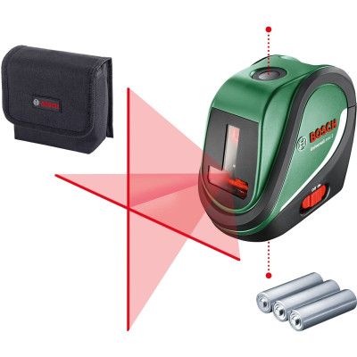 Нівелір лазерний Bosch UniversalLevel2 до 10м ±0.5мм/м червоний промінь 0.46кг