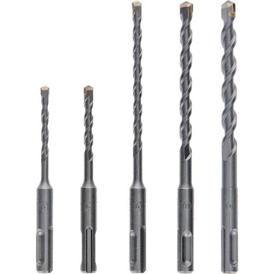 Набір бурів по бетону Bosch Professional SDS-Plus, 5,6,6,8,10мм, 5шт