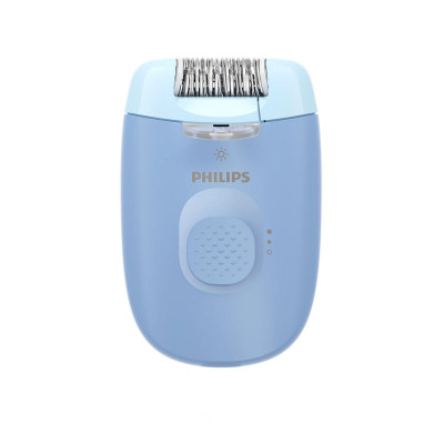 Епілятор Philips Series 2000 дисковий, від мережі, сух., насадок-2, з підсвіткою, блакитний Епілятор Philips Series 2000 дисковий, від мережі, сух., насадок-2, з підсвіткою, блакитний