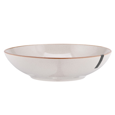 ARDESTO Тарілка супова Apulia, 820мл, 20.8см, кераміка, сірий