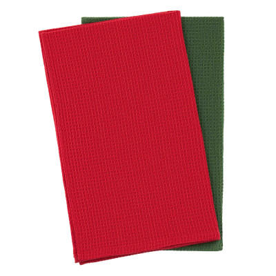 Подарунковий набір рушничків в мішечку ARDESTO Christmas Santa 38х63см, 2шт, 100% бавовна, червоний, зелений Подарунковий набір рушничків в мішечку ARDESTO Christmas Santa 38х63см, 2шт, 100% бавовна, червоний, зелений
