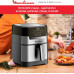 Мультипіч Moulinex EasyFry&Grill Digital, 1550Вт, чаша-4.2л, сенс. керув., пластик, сірий
