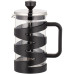 Френч-прес ARDESTO Gemini, 600мл, боросилікатне скло, пластик, нержавіюча сталь, прозорий, чорний