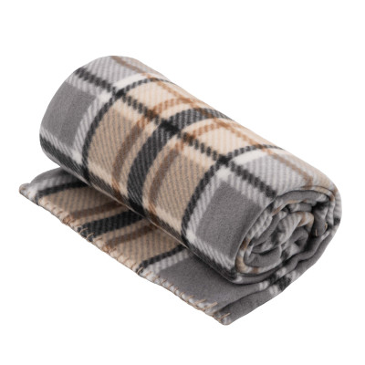 Плед ARDESTO Fleece 130x160см, 100% поліестер, клітинка, сірий Плед ARDESTO Fleece 130x160см, 100% поліестер, клітинка, сірий