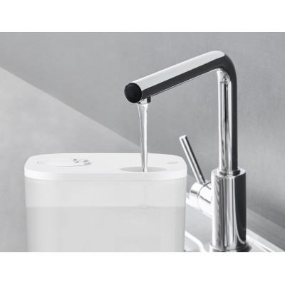 Зволожувач повітря Rowenta Aqua Boost, традиційне зволоження, 40м2, 2,5л, 380мл/г, електр. кер-ння, авт. вимкнення, білий
