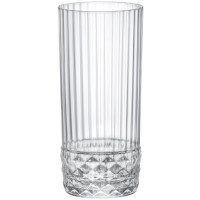 Набір склянок високих Bormioli Rocco America'20s Cooler, 490мл, h162мм, 6шт, скло, прозорий Набір склянок високих Bormioli Rocco America'20s Cooler, 490мл, h162мм, 6шт, скло, прозорий