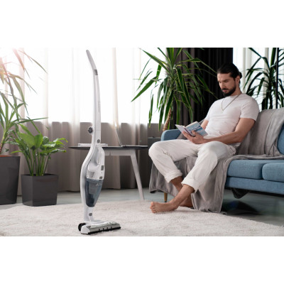 Пилосос Ardesto безпровідний, 85Вт, конт пил -0.5л, автон. робота до 35хв, HEPA, турбощітка з LED, білий Пилосос Ardesto безпровідний, 85Вт, конт пил -0.5л, автон. робота до 35хв, HEPA, турбощітка з LED, білий