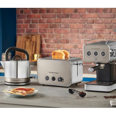 Russell Hobbs Кофеварка рожковая 26452-56 Distinctions, металл