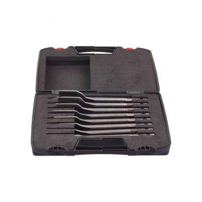 Свердло по дереву перове Milwaukee, 12-32мм, шестигранний хвостовик, кейс, набір 8шт