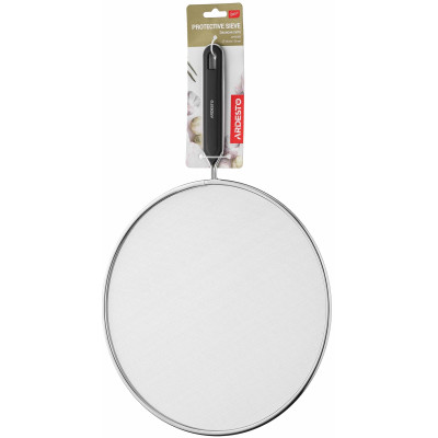 Захисне сито ARDESTO Gemini, 26см, нержавіюча сталь, пластик, чорний Захисне сито ARDESTO Gemini, 26см, нержавіюча сталь, пластик, чорний
