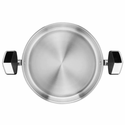Сотейник Tefal Emotion+, з кришкою, 24см, нержавіюча сталь, бакеліт Сотейник Tefal Emotion+, з кришкою, 24см, нержавіюча сталь, бакеліт