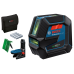 Bosch Нівелір лазерний Professional GCL 2-50 G, до 15 м, ± 0.3 мм/м, з тримачем RM 10, чохлом, мішенню, 0.58 кг