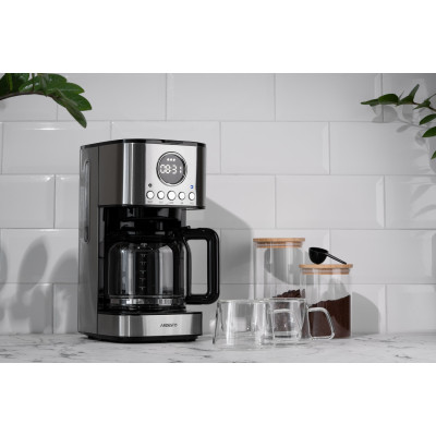 Кавоварка ARDESTO крапельна Steel Collection1.5л, мелена, сріблястий Кавоварка ARDESTO крапельна Steel Collection1.5л, мелена, сріблястий