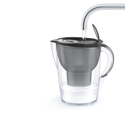 Фільтр-глечик Brita Marella Memo MXPro 2.4л (1.4л очищеної води) з фільтр-картриджем графіт 3шт Фільтр-глечик Brita Marella Memo MXPro 2.4л (1.4л очищеної води) з фільтр-картриджем графіт 3шт