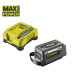 Ryobi Набір акумулятора та зарядного пристрою Max Power RY36BK60B-160 36В 1х6А·год ЗП 6А швидкозарядний