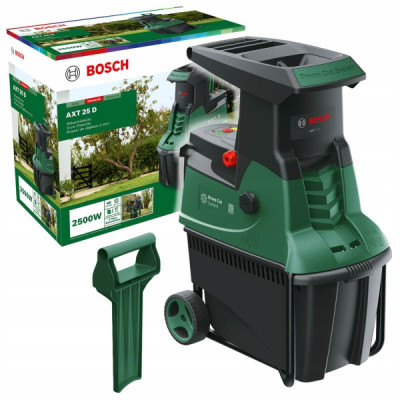 Измельчитель садовый Bosch AXT 25 D 2500Вт 40мм 31.3кг фреза низкошумный