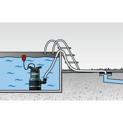 Насос занурювальний комбінований Metabo TPS 14000 S COMBI, 770Вт, 14куб/год, висота подачі 8.5м, занурення до 7м, внутрішня різьба 1 Насос занурювальний комбінований Metabo TPS 14000 S COMBI, 770Вт, 14куб/год, висота подачі 8.5м, занурення до 7м, внутрішня різьба 1