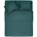 Простирадло на резинці ARDESTO Mix&Match Premium, 180x200+30см, 100% бавовна, сатин, зелений