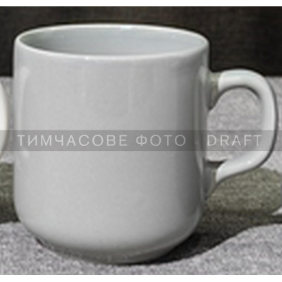 ARDESTO Чашка Carlo, 280мл, кераміка, сірий ARDESTO Чашка Carlo, 280мл, кераміка, сірий