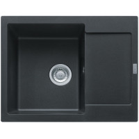 Мийка кухонна Franke Maris, фраграніт, прямокутник, з крилом, 620х500х200мм, чаша - 1, накладна, MRG 611-62, онікс Мийка кухонна Franke Maris, фраграніт, прямокутник, з крилом, 620х500х200мм, чаша - 1, накладна, MRG 611-62, онікс
