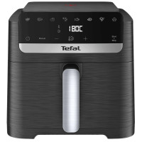 Мультипіч Tefal Easy Fry Mega Compact, 1700Вт, чаша-7.5л, сенсорне керув., 8 програм, пластик, чорний Мультипіч Tefal Easy Fry Mega Compact, 1700Вт, чаша-7.5л, сенсорне керув., 8 програм, пластик, чорний