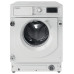 Пральна машина Whirlpool вбудована фронтальна, 7кг, 1400, D, 60см, дисплей, пара, білий