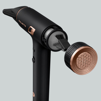 Фен Rowenta T-Shape Maestria Nano, 1700Вт, 3 режими, дифузор, іоніз-я, хол. обдув, чорний Фен Rowenta T-Shape Maestria Nano, 1700Вт, 3 режими, дифузор, іоніз-я, хол. обдув, чорний