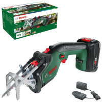 Пила сабельная аккумуляторная Bosch KEO 18В 1х2А·час пропил 80мм ход 20мм 1.4кг Пила сабельная аккумуляторная Bosch KEO 18В 1х2А·час пропил 80мм ход 20мм 1.4кг