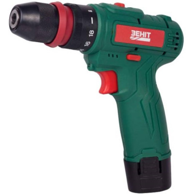 Шурупокрут-дриль акумуляторний Зеніт ЗША-12/15 S1 DFR 12В 1х1.5А·год 18Нм 350·1350об/хв 0.95кг Шурупокрут-дриль акумуляторний Зеніт ЗША-12/15 S1 DFR 12В 1х1.5А·год 18Нм 350·1350об/хв 0.95кг