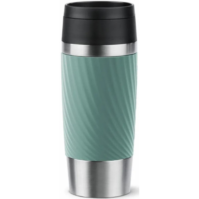 Термочашка Tefal Travel Mug Classic Twist, 360мл, нержавіюча сталь, зелений Термочашка Tefal Travel Mug Classic Twist, 360мл, нержавіюча сталь, зелений