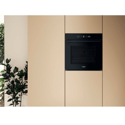 Духова шафа Whirlpool електрична, 73л, A+, дисплей, конвекція, піроліз, телескопічні напрямні, чорний Духова шафа Whirlpool електрична, 73л, A+, дисплей, конвекція, піроліз, телескопічні напрямні, чорний