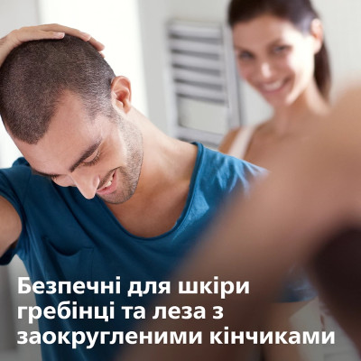 Машинка для стриження  Philips, акум., роторний мотор, сталь, сріблястий