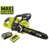 Пила ланцюгова акумуляторна Ryobi Max Power RY36CSX35A-150 36В 35см 1х5А·год ЗП 4кг Пила ланцюгова акумуляторна Ryobi Max Power RY36CSX35A-150 36В 35см 1х5А·год ЗП 4кг
