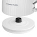 Электрочайник Russell Hobbs Eden, 1.7л, нержавеющая сталь, пластик, белый