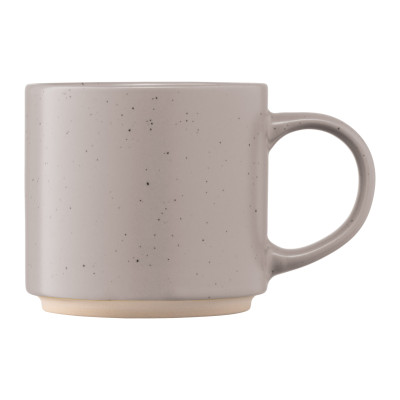 ARDESTO Чашка Alcor, 420 мл, сіра, кераміка