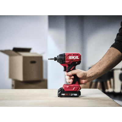 Гвинтоверт імпульсний SKIL 3211 CA 20В безщітковий 1800·3500об/хв 200Нм 0.9кг без АКБ та ЗП Гвинтоверт імпульсний SKIL 3211 CA 20В безщітковий 1800·3500об/хв 200Нм 0.9кг без АКБ та ЗП