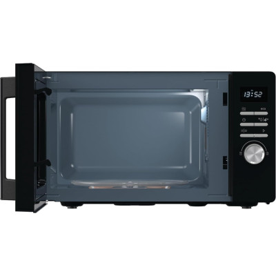 Микроволновая печь Gorenje, 23л, электр. рулев., 800Вт, гриль, дисплей, черный Микроволновая печь Gorenje, 23л, электр. рулев., 800Вт, гриль, дисплей, черный