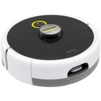 Karcher Робот-пилосос RCF 3, h=12см, вологе прибирання, конт пил -0.115л, вода -0.43л, автон. робота до 120хв, білий