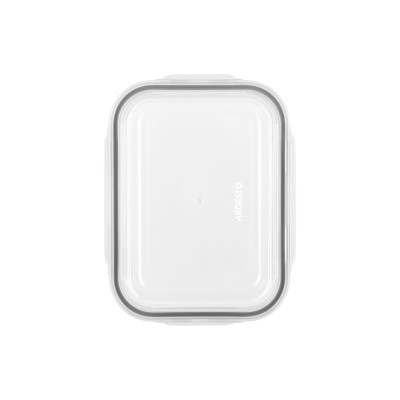 Контейнер для зберігання харчових продуктів ARDESTO Gemini 1.5л, боросилікатне скло, пластик, прямокутний, прозорий